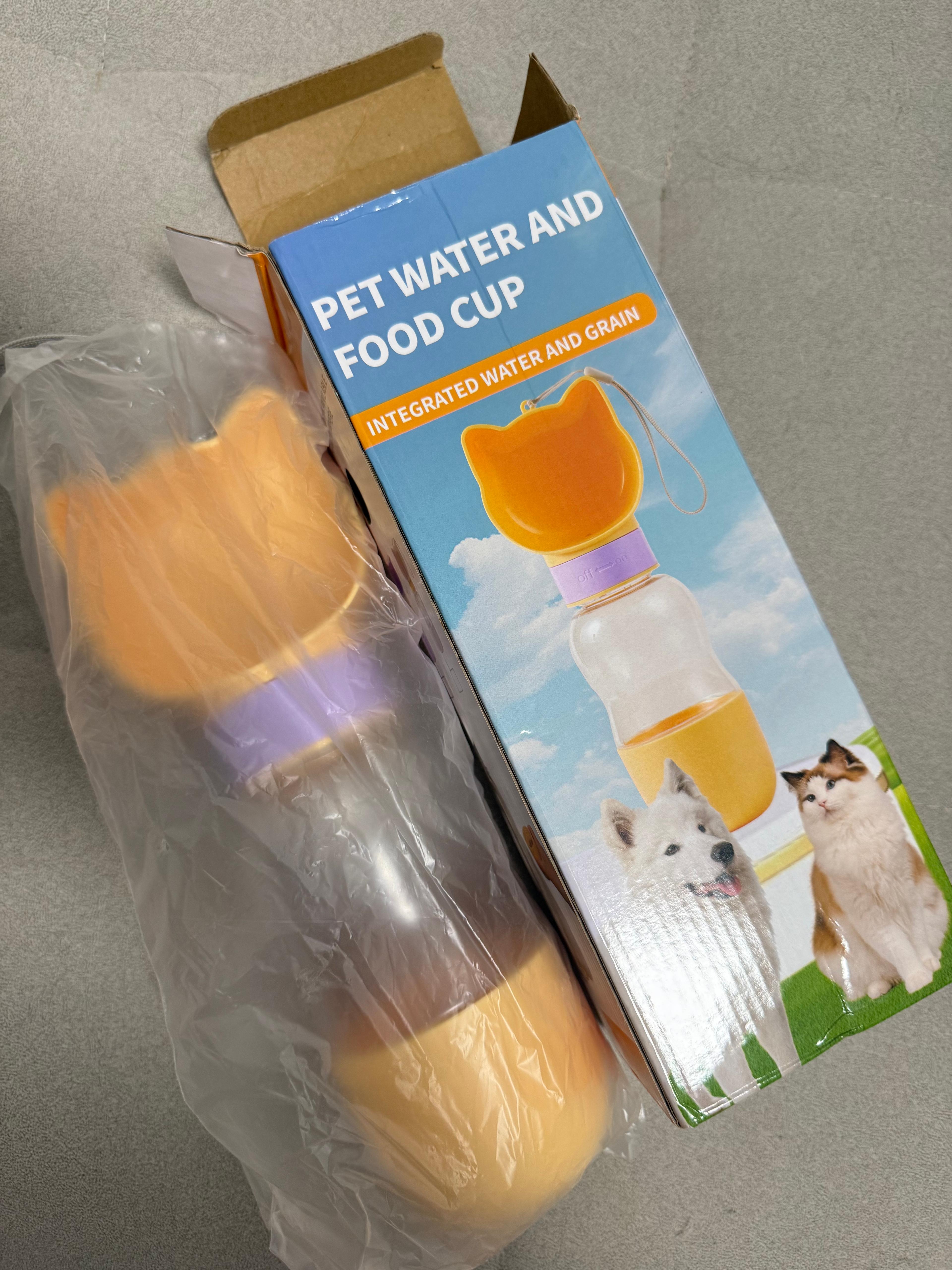 Customer review of 2-in-1 Leakproof Dog Travel Water Bottle