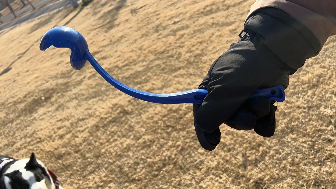 Customer review of Hands-Free Dog Fetch Launcher