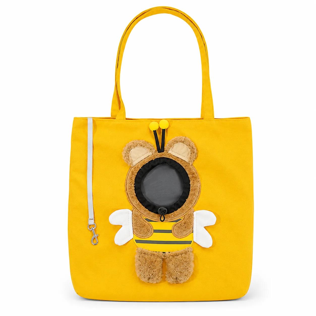 Cute Hands-Free Pet Carrier Backpack for Cats & Small Dogs